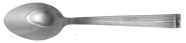 Modern Flute (Stainless) Teaspoon