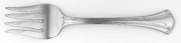 Grand Ballroom (Stainless) Medium Solid Cold Meat Serving Fork