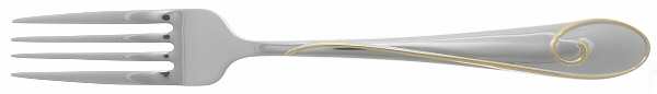 Ballet Ribbon Gold (Stainless) Fork