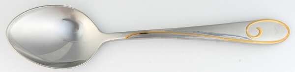 Ballet Ribbon Gold (Stainless) Tablespoon (Serving Spoon)
