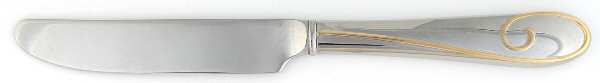 Ballet Ribbon Gold (Stainless) Hollow Handle Master Butter Knife