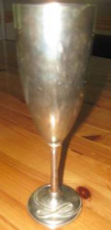 Ballet Ribbon (Silverplate, Hlw) Champagne Flute