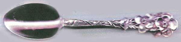 Floral Series #8 (Sterling) Teaspoon