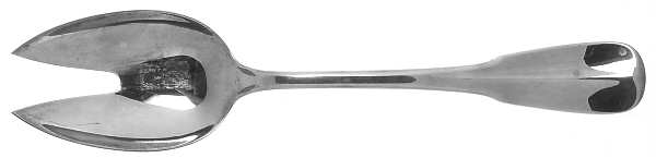 WMF2 (Silverplate) Solid Salad Serving Fork