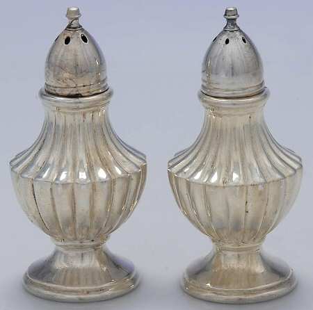 67 (Silverplate, Hollowware) Salt and Pepper Set