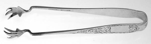 WW41 (Sterling) Large Sugar Tongs