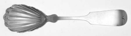 WHS38 (Sterling) Sugar Shell Spoon by Wood & Hughes