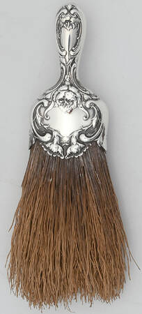1900 (Sterling, Hollowware) Sterling Handle Whisk Broom by Wallace Silver