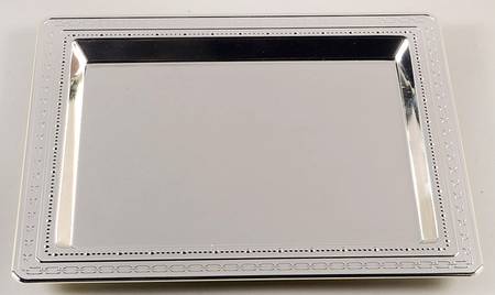 With Love (Metal, Hollowware) 10" Rectangular Tray