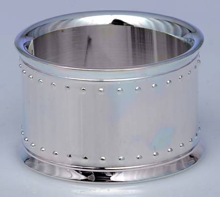 Grosgrain (Silverplate, Hollowware) Napkin Ring