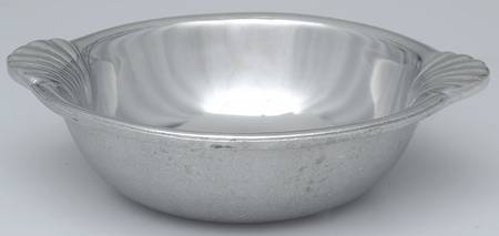 Scallop Handle (Hollowware) 10" Round Bowl