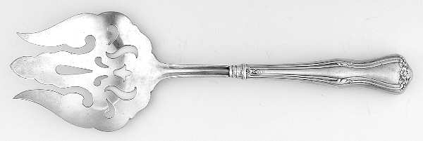 WOX2 (Sterling) Salad Serving Fork with Plated Prongs