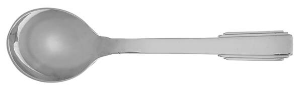 Epaulet (Stainless) Round Bowl Soup Spoon (Cream Soup)