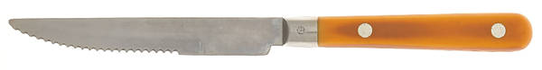 Mardi Gras-Midas (Stainless) Individual Steak Knife Hollow Handle
