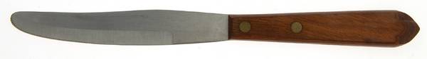 Town and Country Brown Maple (Stainless) Modern Solid Knife