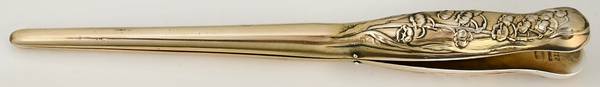 Lily of the Valley (Sterling, Hollowware) Sterling Glove Stretcher