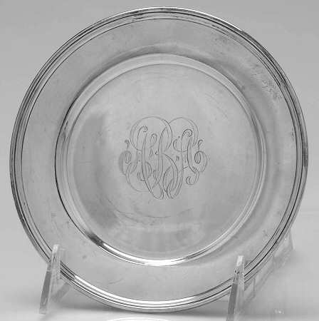Sterling Hollowware Bread Plate