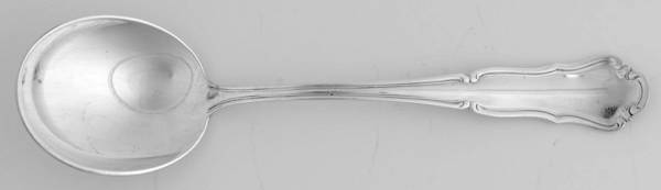 Dresdner Barock (Sterling, 925) Round Bowl Soup Spoon (Cream Soup)