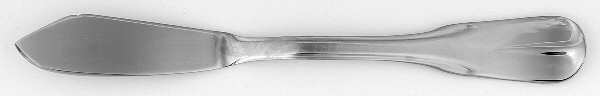 Westport (Stainless) Flat Handle Master Butter Knife