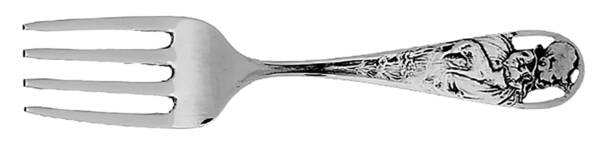 Mary Had a Little Lamb (Sterling) Baby Fork