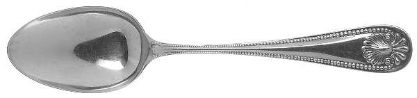 Bead (Sterling, 1880, Monograms) Teaspoon
