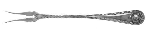 Bead (Sterling, 1880, Monograms) Two-Tine Butter Pick