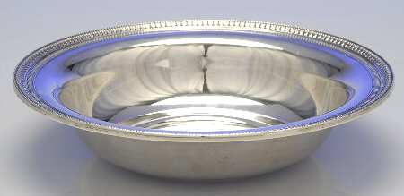 B147 (Sterling, Hollowware) 9" Round Vegetable Bowl