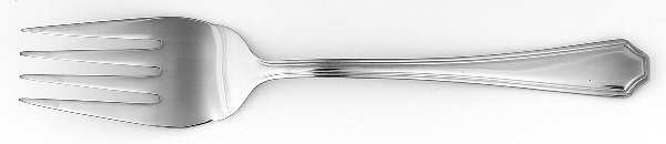 Arlington (Stainless) Medium Solid Cold Meat Serving Fork