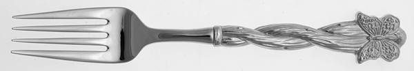 Butterfly (Nickel Plate) Individual Salad Fork