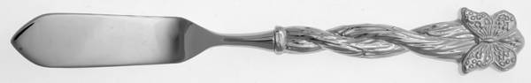 Butterfly (Nickel Plate) Flat Handle Master Butter Knife
