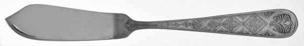 Medallion (Stainless) Flat Handle Master Butter Knife