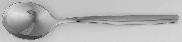 L'Esprit (Stainless, Hotel) Round Bowl Soup Spoon (Gumbo)