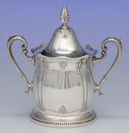 Stradivari (Sterling, Hollowware) Sugar Bowl & Lid