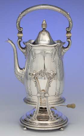 Stradivari (Sterling, Hollowware) Kettle, Stand & Burner