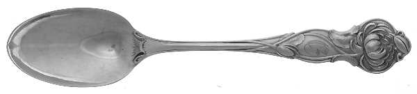 Floral Series #1 (Sterling) Five O'Clock Spoon