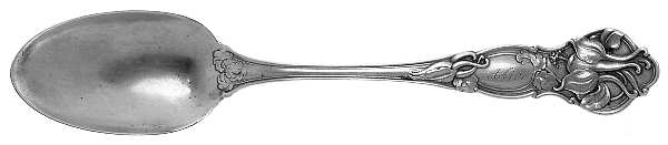 Floral Series #1 (Sterling) Five O'Clock Spoon