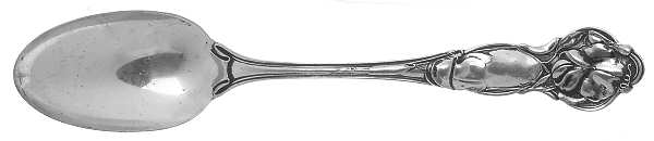 Floral Series #1 (Sterling) Five O'Clock Spoon