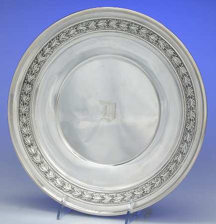 4246 (Sterling, Hollowware) Sterling Sandwich Plate