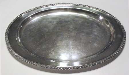 3886 (Silverplate, Hollowware) 15" Oval Serving Platter