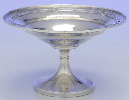 9422 (Sterling, Hollowware) Round Compote (Height X Width)