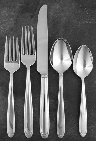 Ballet Icing (Stainless) 5 Piece Place Setting
