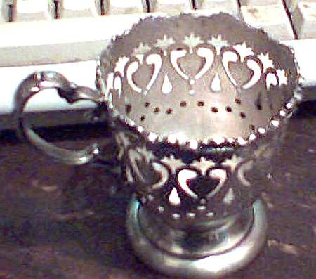 698l (Sterling, Hollowware) Sterling Demitasse Cup Only