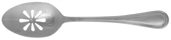 Continental Bead (Stainless) Pierced Tablespoon (Serving Spoon)