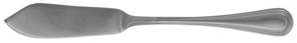 Continental Bead (Stainless) Flat Handle Master Butter Knife by Wallace Silver