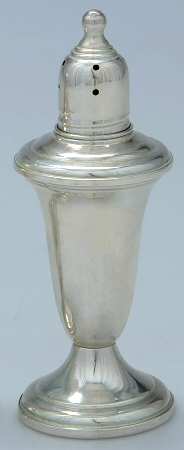 529 (Sterling, Hollowware) Weighted Salt Shaker