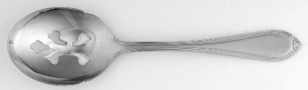 Espirit Frost (Stainless) Pierced Tablespoon (Serving Spoon)
