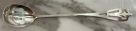 WED25 (Sterling) Large Sherbet Spoon