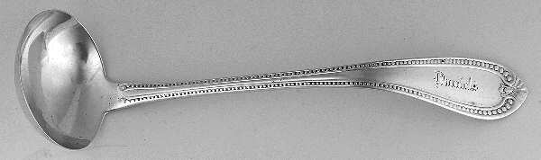 WHS42 (Coin) Solid Gravy Ladle