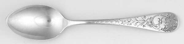WND19 (Sterling) Monogram Teaspoon