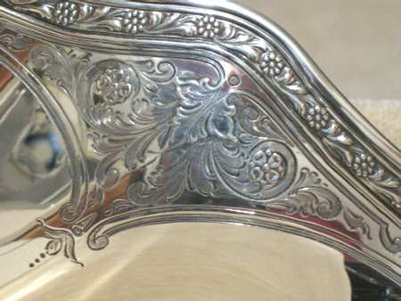 3995A (Sterling, Hollowware) 14" Round Footed Centerpiece